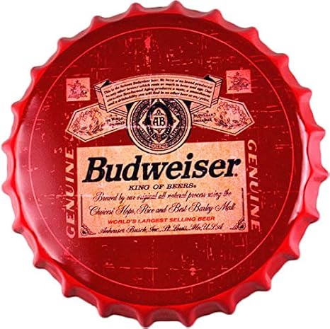 Buy Vinoxo 35cm Large Metal Tinplate Beer Bottle Caps Wall