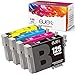 ejet Remanufactured Ink Cartridge Replacement for Epson 125 T125 to use with Stylu NX230 NX625 NX125 NX127 NX130 NX230 NX420 NX530 WorkForce 520 325 320 (1 Black, 1 Cyan, 1 Magenta, 1 Yellow) 4 Pack
