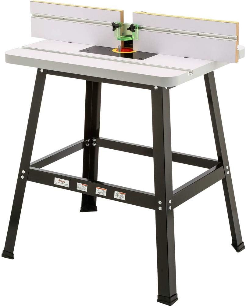 Grizzly Industrial T10432 - Router Table with Stand - Table Saw Accessories - 