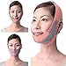 Anti Wrinkle Face Slimming Cheek Mask V Line Facial Mask Lift Up Strap Chin Face Line Belt Strap Band (Pink)