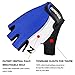 ZOOKKI Cycling Gloves Mountain Bike Gloves Road Racing Bicycle Gloves Light Silicone Gel Pad Riding Gloves Half Finger Biking Gloves Men/Women Work Gloves