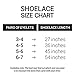 Miscly Flat Metallic Shoelaces [2 Pairs: 1 Pair Gold + 1 Pair Silver] 5/16