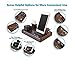 Teslyar Wood Phone Docking Station Ash Key Holder Wallet Stand Watch Organizer Men Gift Husband Wife Anniversary Dad Birthday Nightstand Purse Father Graduation Male Travel Idea Gadgets