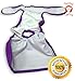 PETTING IS CARING Dog Diapers Washable & Reusable Female and Male Dog Diapers Materials Durable Machine Washable Solution for Pet Incontinence and Long Travels - 3 Pack Set (XS, Solid)