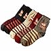 COSYWORLD 5 Pairs Of Womens Casual Comfortable Cotton Crew Socks Cute Fox