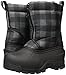 Northside Icicle Snow Boot (Toddler/Little Kid/Big Kid), Black/Gray, 1 M US Little Kid