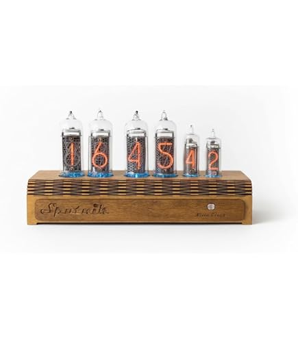 Amazon.com: Handmade Nixie Tube Clock 6X IN-14 - Made in Ukraine