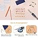 43PCS Wood Burning Kit, Woodburning Tool with Soldering Iron, Wood Burning/Soldering/Carving/Embossing Tips, Stand, Pencil, Carbon Transfer Paper, Stencil, Carrying Case