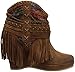 Naughty Monkey Women's Canyon Dream Ankle Bootie, Tan, 8.5 M US