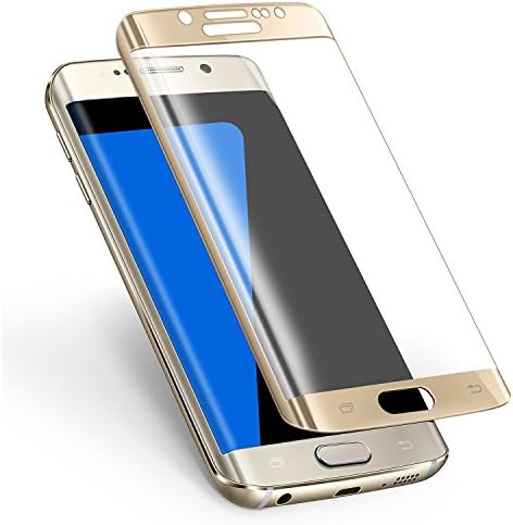 Samsung Galaxy S7 Edge Screen Protector Full Tempered Glass 3D Screen Film 9H Hardness Touch Sensitive Scratch Proof Anti-Fingerprint by SANFEEL