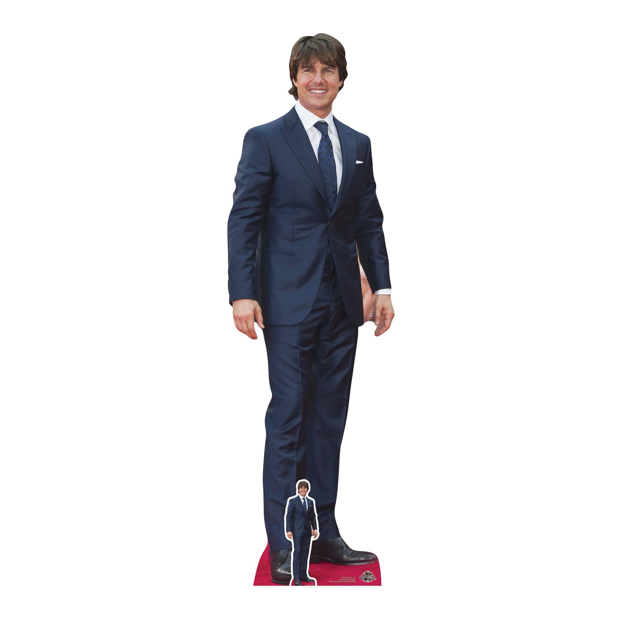 Star Cutouts Ltd CS637 Star Cutouts Tom Cruise Life Size Cardboard Cut Out, Multi-Colour, 170 x 51 x 170 cm