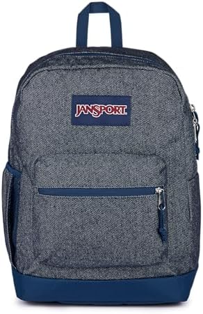 jansport backpack superbreak navy amazon Cool Backpack, with 15-inch Laptop Sleeve Side bottle pocket blends perfectly with your bag JANSPORT Large Backpack, Navy, One