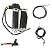 49cc 66cc 80cc Motorized Bicycle Part Clutch Lever & Handlebar Throttle Grips& W/Kill Switch &Throttle Cable & Clutch Cable primary