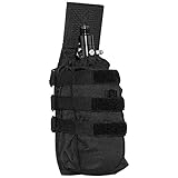 Valken Paintball Tank Vest Pouch Universal, Black, One Size