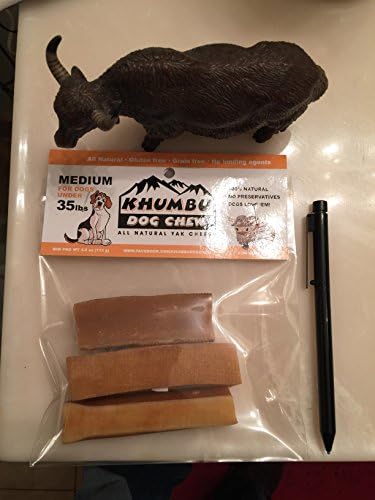 Khumbu Dog Chew For Medium Dogs. Chew Weight - 5 Oz - 2 Pieces