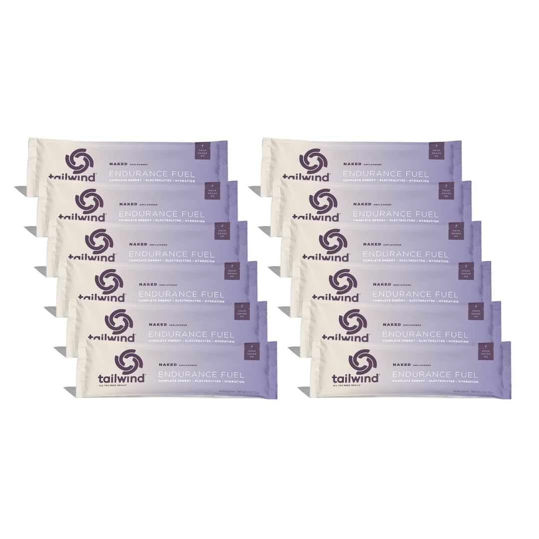 Tailwind Nutrition Endurance Fuel 12 Stick Packs Naked Unflavoured