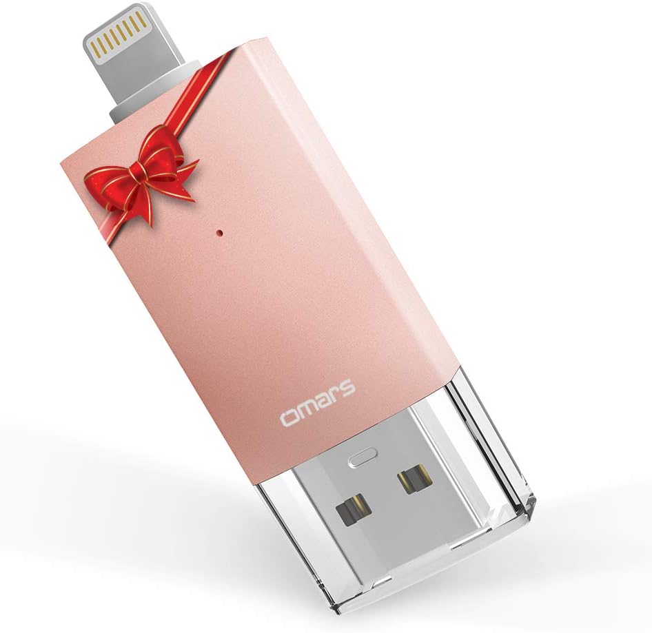 Omars Irisation USB Flash Drive 32GB with Lightning Amazon.co.uk