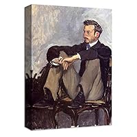 Canvas Wall Art Dance in The Country by Pierre-Auguste Renoir Canvas Prints Home Artwork Decoration for Living Room,Bedroom - 12x18 inches