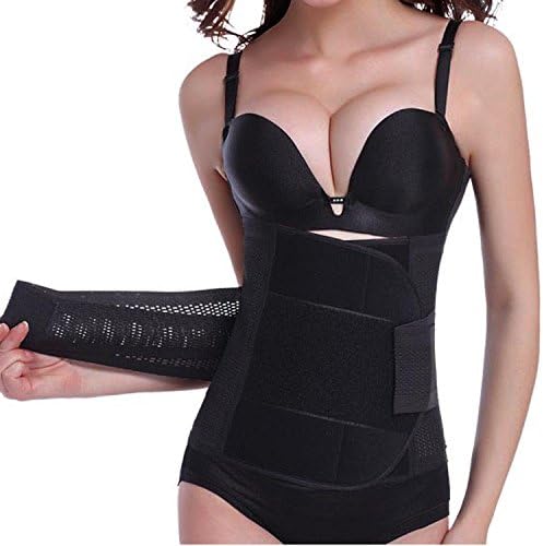 FOUMECH Waist Trainer Belt For Women-Waist Cincher Trimmer-Slimming Body Shaper Belt-Sport Girdle Belt-Dual Adjustable Straps