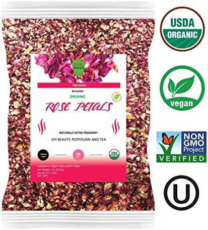 Dualspices Rose Buds Petals Parent Item (Rose Petals, 4 Oz)