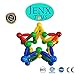 Jenx Toys Jumbo 60 PCS Magnetic Rods and Balls Building Blocks | Award Winning Top Toys | Construction Stacking Building Set