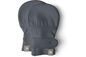Goumikids Goumimitts Soft Stay On Scratch Mittens - Stops Scratches and Germs