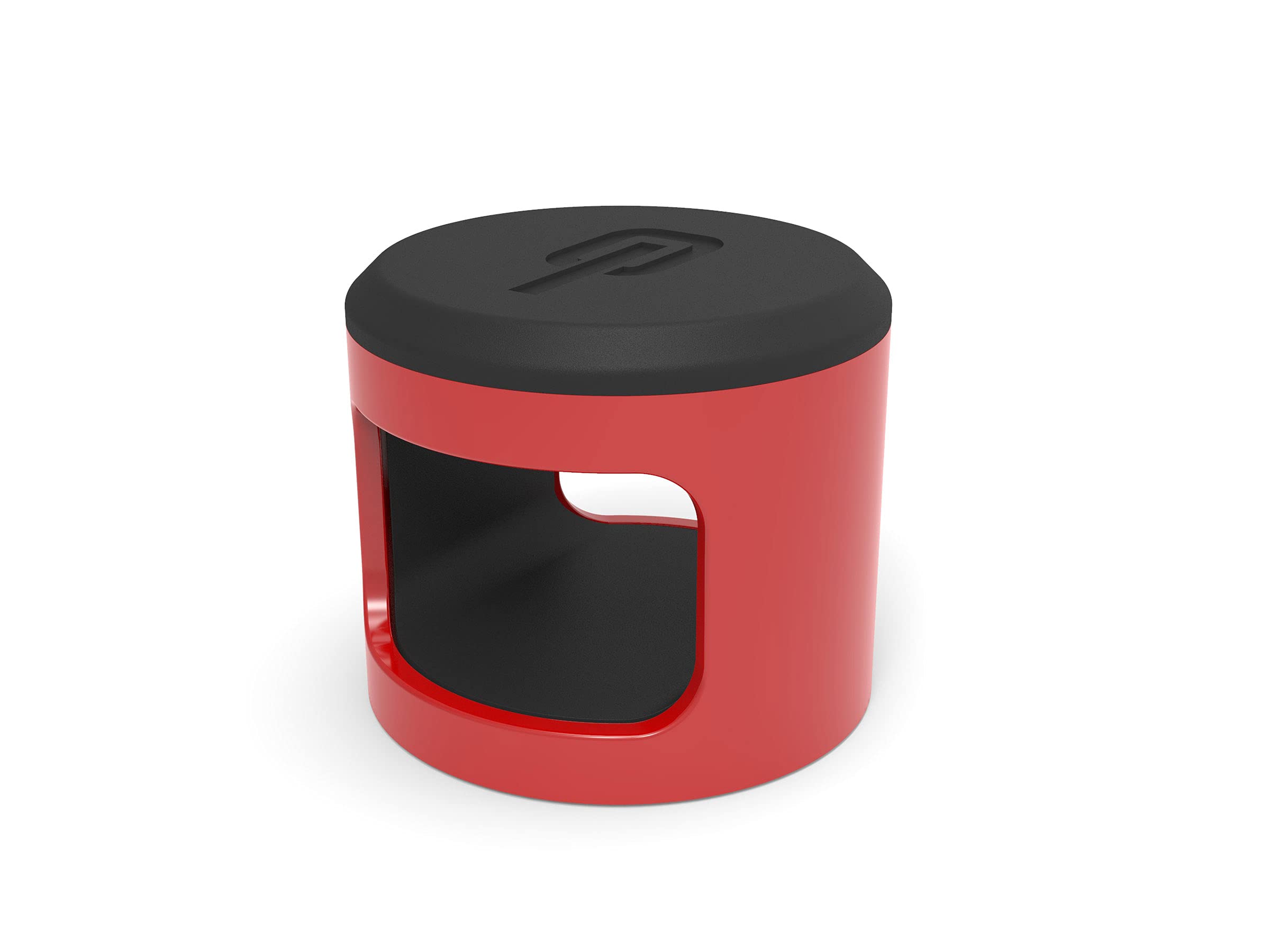 Hiplok ANKR - Red. Steel Bike Wall & Ground Anchor. Sold Secure Pedal Diamond. Motorbike & Bicycle Anchor - 100 x 100 x 85mm (45 x 70mm Internal)