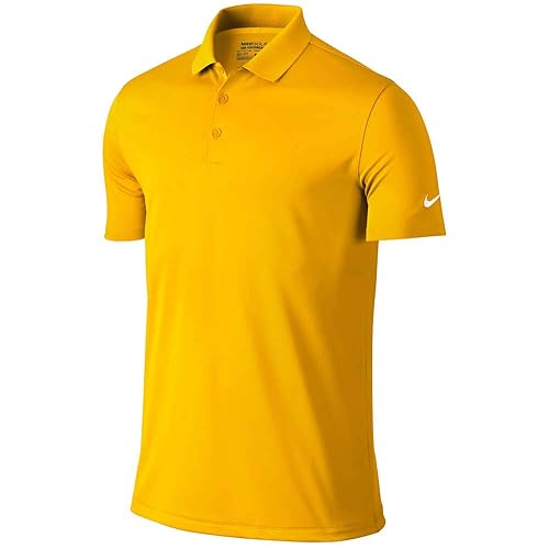 Nike Golf Men's Victory Solid Polo, University Gold/White, 2XL in