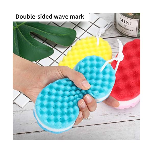 Soft-Bath-Foam-Sponge-Exfoliating-Body-Shower-Sponge-Double-sided-Fiber-Sponges-with-3-Different-Colors-for-Women-and-Men-Body-Cleaning-Supplies-3 3 Pieces Soft Bath Foam Sponge Exfoliating Body Shower Sponge Double-Sided Fiber Sponges for Women and Men Body Cleaning…