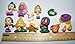 Nickelodeon Bubble Guppies Toy Figure Set of 13 with Bubble Puppy, Goby, Deema, Gil, Oona, Underwater Scenery, Baby Guppies Etc and Special ToyRing!