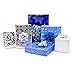 Hallmark Holiday Reversible Wrapping Paper, Blue and Silver Foil (Pack of 3, 60 sq. ft. ttl.)