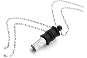 MIKUHOT 528 Hz Meditation Necklace Breathing Frequency Sound Healing Device by Adjusting The Breathing for Anxiety & Stress Relief Mindfulness