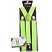 Clown Suspenders - Green Suspenders - Elastic Suspenders - Costume Suspenders - Clown Costume Accessories by CoverYourHair