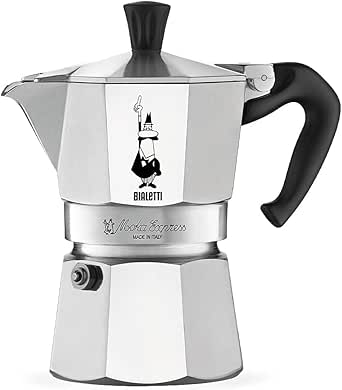 Bialetti Moka Express 6 Cup, 1 EA, silver, 6800