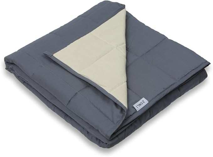 Amazon.com: ZonLi Bamboo Premium Weighted Blanket (48''x72'', 20lbs for