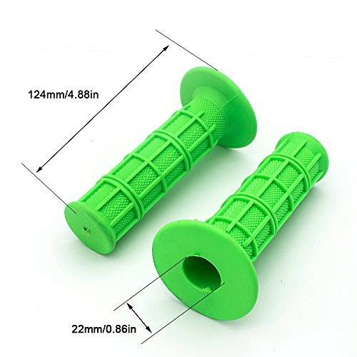 Universal 7/8" Dirt Bike Motorcycle Hand Grips Handlebar for Honda Grom CRF150F CRF230F CRF250F CRF250R CRF250X CRF450F CRF450R CRF450RX/X CRF250L CRF250M CR125R CR250R CRF150R CR500R CRF250R CRF250X