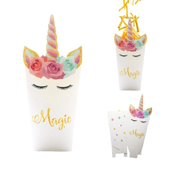 Fiesta de palomitas Caja 12 unidades arco iris Unicorn Palomitas ...