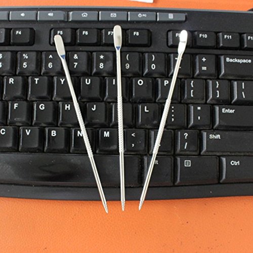 Guardians Stailless Steel High-end Coffee Art Pens set of 8, Home Espresso Tool Cafe Latte Art Pen - Thumbnail 3