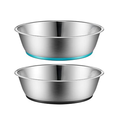 Peggy 11 Light Non-Slip Stainless Steel Dog cat Bowl