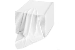 Moonlight Miles 20PCS Lint Free Cloth, Lint Free Cloths for Oiling Wood, Soft Cleaning Rags, Reusable Microfibre Cleaning Clo