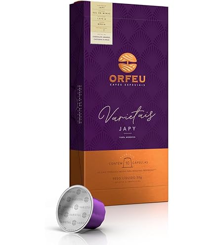 Cápsulas de Café Arara Orfeu, Compatíveis com Nespresso, Contem 10