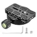 Andoer Quick Release Plate Compatible for Arca Swiss + Metal Clamp with 1/4