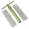 Vicloon Clay Presses, Clay Crafts, RVS Sugarpaste Extruder, Fondant Press met 20 Mallen, Decoratiegereedschap Bakken…