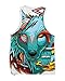 INTO THE AM Digital Wolf Men's Sleeveless Tank Top Shirt (Large)
