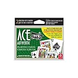 Ace Playing Cards, Double Deck + Casino Game Instructions