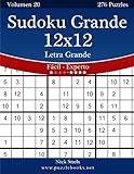 Image de Sudoku Grande 12x12 Impresiones con Letra Grande - De Fácil a Experto - Volumen 20 - 276 Puzzles (Volume 20) (Spanish Edition)