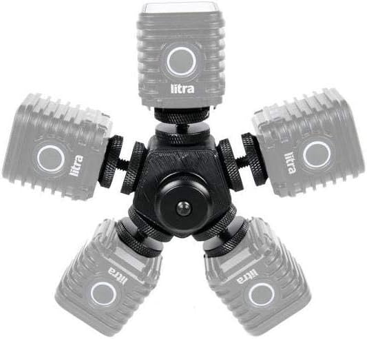 Litra LitraTorch 360 Mount for Adding up to 5 LitraTorch Lights to 360 Cameras