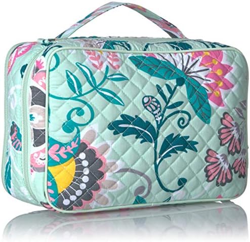 Vera Bradley Women's Signature Cotton Large Blush & Brush Makeup Organizer Case 2 Vera Bradley Women's Signature Cotton Large Blush & Brush Makeup Organizer Case