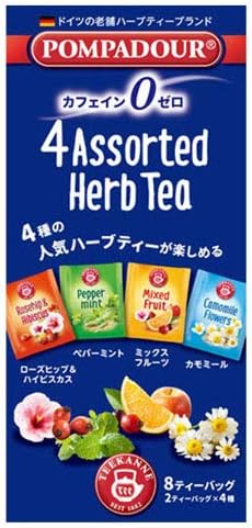 ポンパドール 4アソート ハーブティー 8袋入 Ospacp Org Ar