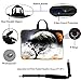 Meffort Inc 15 15.6 inch Neoprene Laptop Sleeve Bag Carrying Case with Hidden Handle and Adjustable Shoulder Strap - Planet View